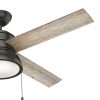 Ceiling Fan Dempsey with Light 52 Inch For Outdoor